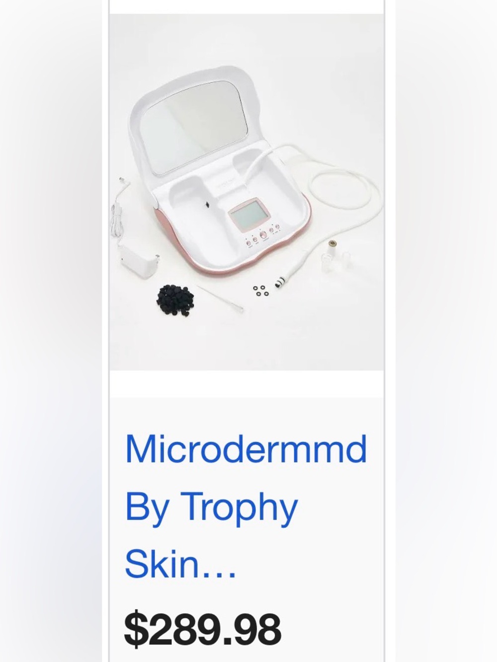 Trophy Skin MicrodermMD Microdermabrasion Device - Picture 2 of 3